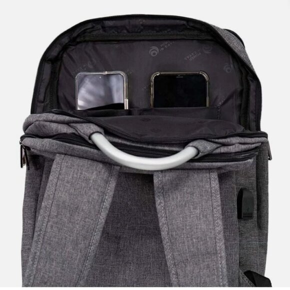 16" Laptops Backpack with USB Charging Port Water Resistant College Computer Bag - Picture 7 of 8